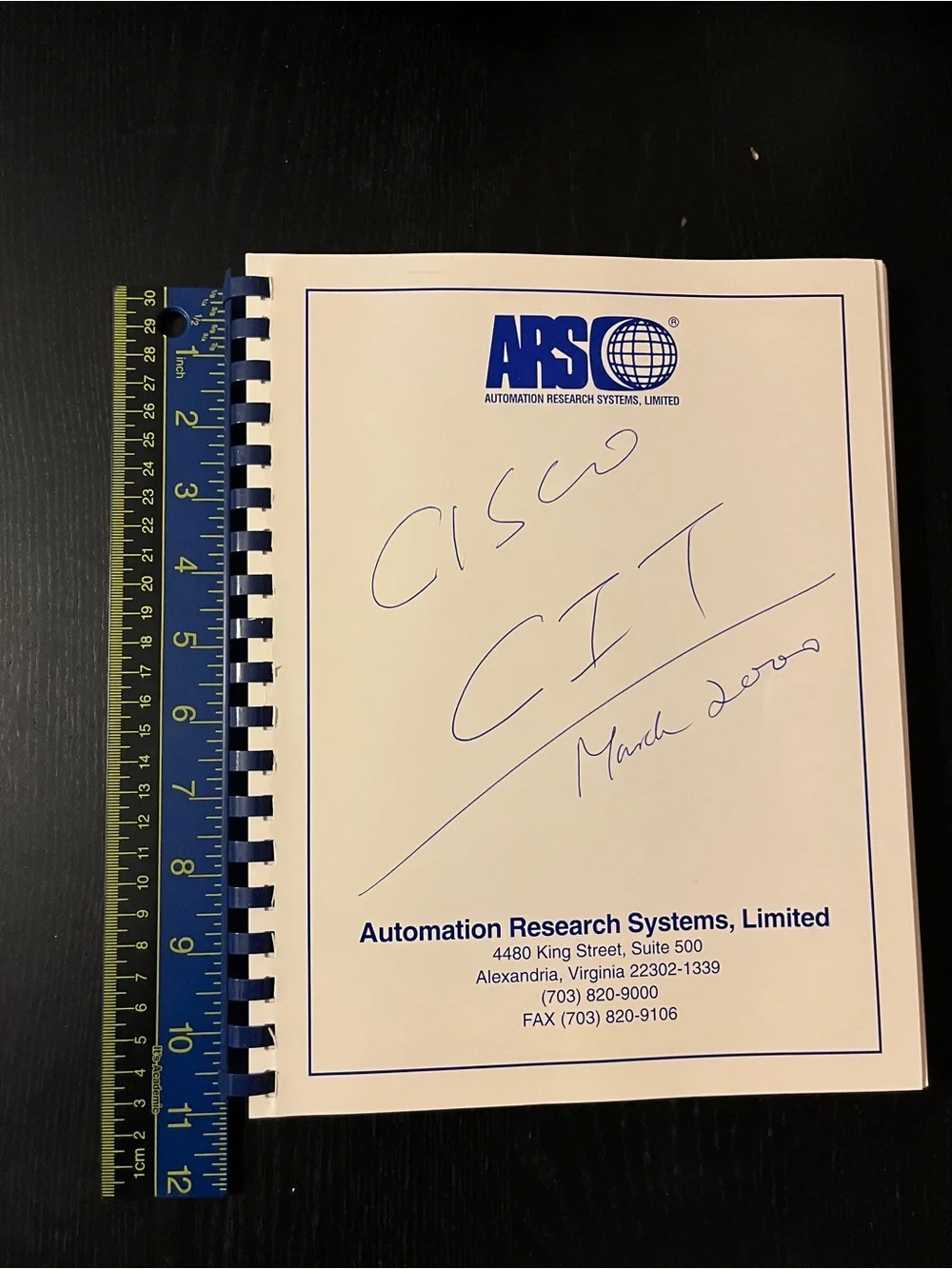 Cisco CIT Vintage Training Manual March 2000 Comb Bound ARS